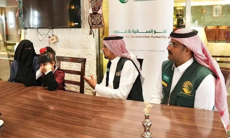 مبادرة مركز الملك سلمان لعلاج طفلة فلسطينية من غزة تعاني من سرطان الدماغ مبادرة مركز الملك سلمان لعلاج طفلة فلسطينية من غزة تعاني من سرطان الدماغ