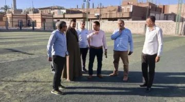 محافظ أسيوط: بدء تطوير ملعب النجيل الصناعي بمركز شباب بني رافع
