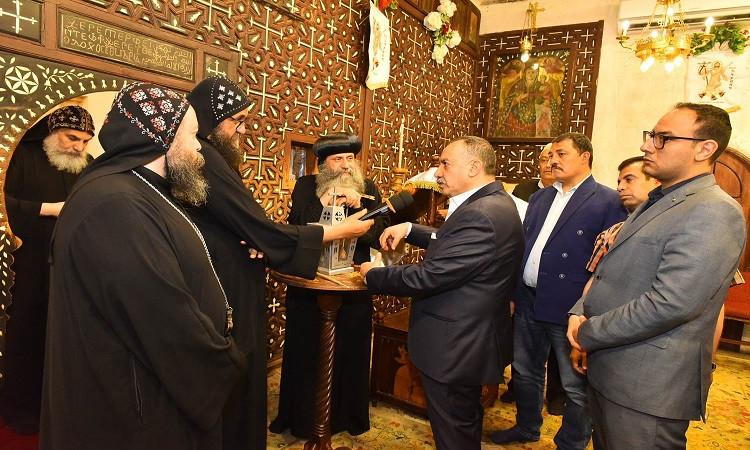 محافظ أسيوط يزور دير المحرق ويتابع تطوير مسار رحلة العائلة المقدسة محافظ أسيوط يزور دير المحرق ويتابع تطوير مسار رحلة العائلة المقدسة