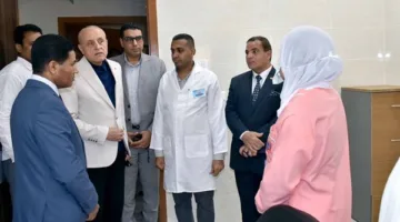 محافظ الأقصر ي inaugurates عدة مرافق صحية في مركز أرمنت (صور)