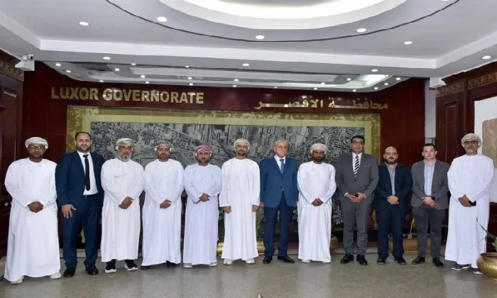 محافظ الأقصر يستقبل نائب محافظ شمال الباطنة العمانية محافظ الأقصر يستقبل نائب محافظ شمال الباطنة العمانية