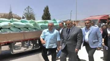 محافظ الإسكندرية يتفقد صوامع الكينج مريوط ويشدد على تسهيل توريد الأقماح