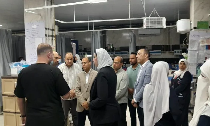محافظ البحيرة يرحب بمساعد وزير الصحة لزيارة مجموعة من المستشفيات. محافظ البحيرة يرحب بمساعد وزير الصحة لزيارة مجموعة من المستشفيات.