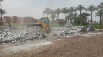محافظ الجيزة يراجع تقدم المرحلة الأولى من الحملة السادسة والعشرين لإزالة المخالفات