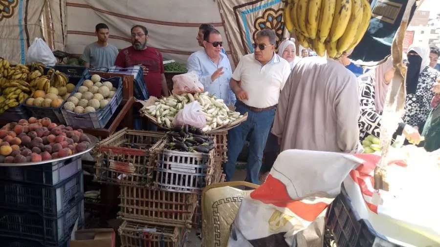 محافظ الدقهلية يتابع الالتزام بالأسعار في منافذ البيع وسوق اليوم الواحد محافظ الدقهلية يتابع الالتزام بالأسعار في منافذ البيع وسوق اليوم الواحد
