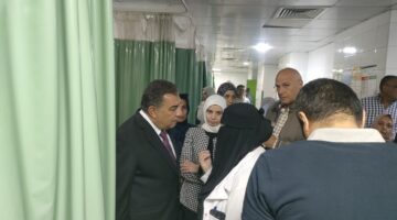 محافظ الدقهلية يوجه بتكثيف الرعاية الطبية لمرضى مستشفى المنصورة التخصصي