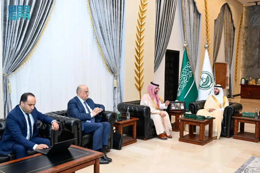 محافظ الطائف يلتقي مدير برنامج التشجير في هيئة تطوير منطقة مكة