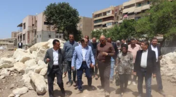 محافظ القليوبية يتفقد مستجدات أعمال انشاء ممشى أهل مصر لتسريع وتيرة العمل
