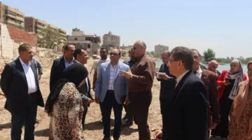 محافظ القليوبية يوجه بالتأكد من سلامة المباني المطلة على ممشى أهل مصر.. وتوحيد الرؤية البصرية للواجهات