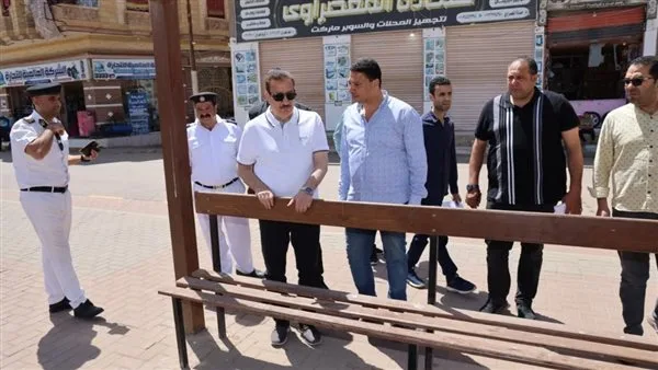 محافظ المنوفية يتفقد أعمال رصف وتطوير طريق 21 محافظ المنوفية يتفقد أعمال رصف وتطوير طريق 21