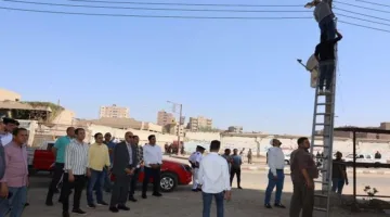 محافظ المنيا يقود حملة لإزالة التعديات على الأراضي الزراعية والبناء المخالف