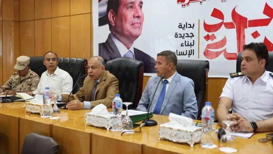 محافظ المنيا:لن يتم تقنين أي وضع مخالف بعد إصدار قانون التصالح والتعامل بكل حسم محافظ المنيا:لن يتم تقنين أي وضع مخالف بعد إصدار قانون التصالح والتعامل بكل حسم