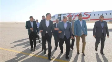 محافظ الوادي الجديد يرحب بوزير البترول في افتتاح مجموعة من المشاريع التنموية