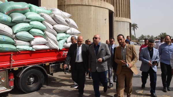 محافظ بني سويف: توريد أكثر من 35 ألف طن من الأقماح المحلية بالصوامع محافظ بني سويف: توريد أكثر من 35 ألف طن من الأقماح المحلية بالصوامع