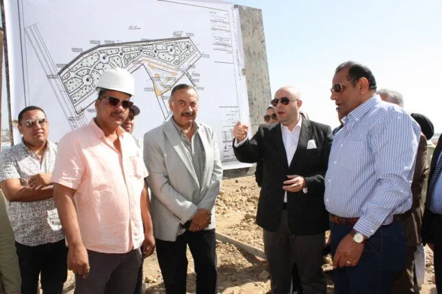 محافظ بني سويف يراقب تقدم العمل في مشروع المرسى السياحي على الضفة الشرقية لنهر النيل محافظ بني سويف يراقب تقدم العمل في مشروع المرسى السياحي على الضفة الشرقية لنهر النيل