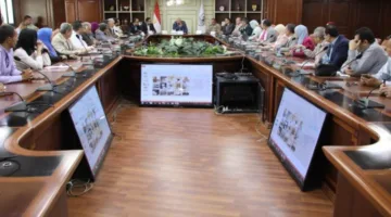 محافظ بني سويف يعقد اجتماعاً لمتابعة مشروعات "حياة كريمة" بناصر وببا