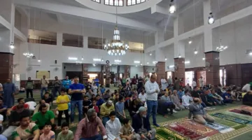 محافظ بورسعيد يفتتح مسجدًا جديدًا في حي الفيروز ببورفؤاد| صور