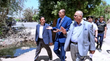محافظ سوهاج يتفقد أعمال الرصف والتطوير بمدينة المراغة وشارع أسيوط