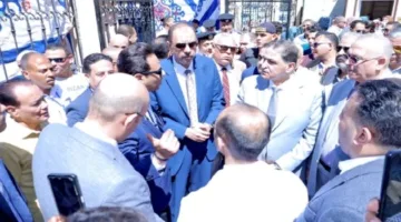 محافظ سوهاج يتفقد الأعمال الإنشائية لمشروع إنشاء مستشفى المراغة المركزي الجديد