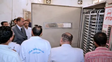 محافظ سوهاج يتفقد محطة إكثار الدواجن بحي غرب ويوجه بإنتاج سلالات جديدة