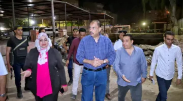 محافظ سوهاج يتفقد مشروعات التطوير والتجميل بمدينة سوهاج ويوجه بسرعة الإنجاز وفق البرنامج الزمني