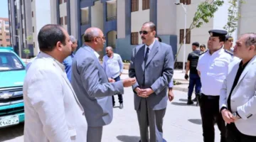 محافظ سوهاج يطلع على مشاريع الإسكان الاجتماعي في مدينة أخميم الجديدة