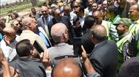 محافظ قنا ورئيس الجهاز المركزي للتعمير يفتتحان كوبري فرشوط العلوي لتيسير الحركة المرورية