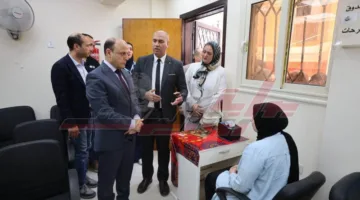محافظ كفر الشيخ ي inaugurate مركز خدمة المواطنين المطور في إبشان.