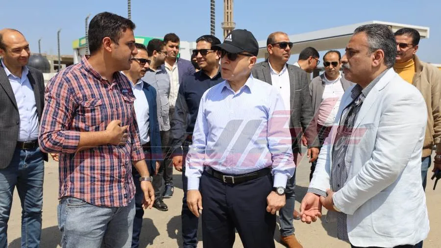 محافظ كفر الشيخ يتفقد أعمال الرصف برافد الطريق الدولي بالرياض محافظ كفر الشيخ يتفقد أعمال الرصف برافد الطريق الدولي بالرياض