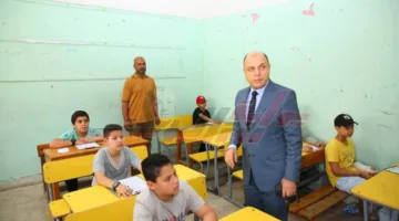 محافظ كفر الشيخ يراجع تقدم امتحانات الشهادة الابتدائية الأزهرية