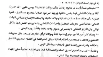 محامي بوسي شلبي يرد على الجدل: لم نخسر درجات التقاضي والقضية لم تُحسم بعد