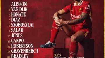 محمد صلاح أساسيًا.. تشكيل مباراة ليفربول وأرسنال بالدوري الإنجليزي الممتاز