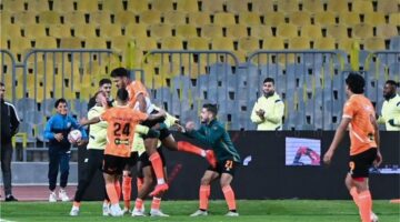 محمود عماد يسجل هدف فاركو الثاني أمام بيراميدز