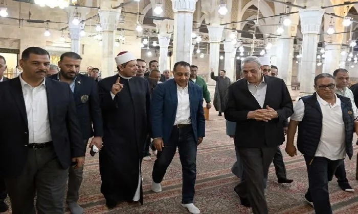 مدبولي من مسجد السيد البدوي بطنطا: تطوير شامل لإحياء الهوية الروحية وتحويل المنطقة إلى مقصد سياحي وثقافي مدبولي من مسجد السيد البدوي بطنطا: تطوير شامل لإحياء الهوية الروحية وتحويل المنطقة إلى مقصد سياحي وثقافي