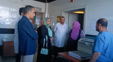 مدير التأمين الصحى بالقليوبية تتابع جاهزية الطوارئ والخدمات الطبية بمستشفى النيل
