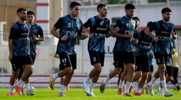 تدريب الزمالك: تمارين لياقة لمدة 20 دقيقة وتأهيل منسي وبنتايك