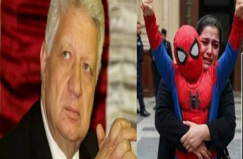 مرتضى منصور يستقبل الطفل “ياسين” وأمه مرتضى منصور يستقبل الطفل “ياسين” وأمه