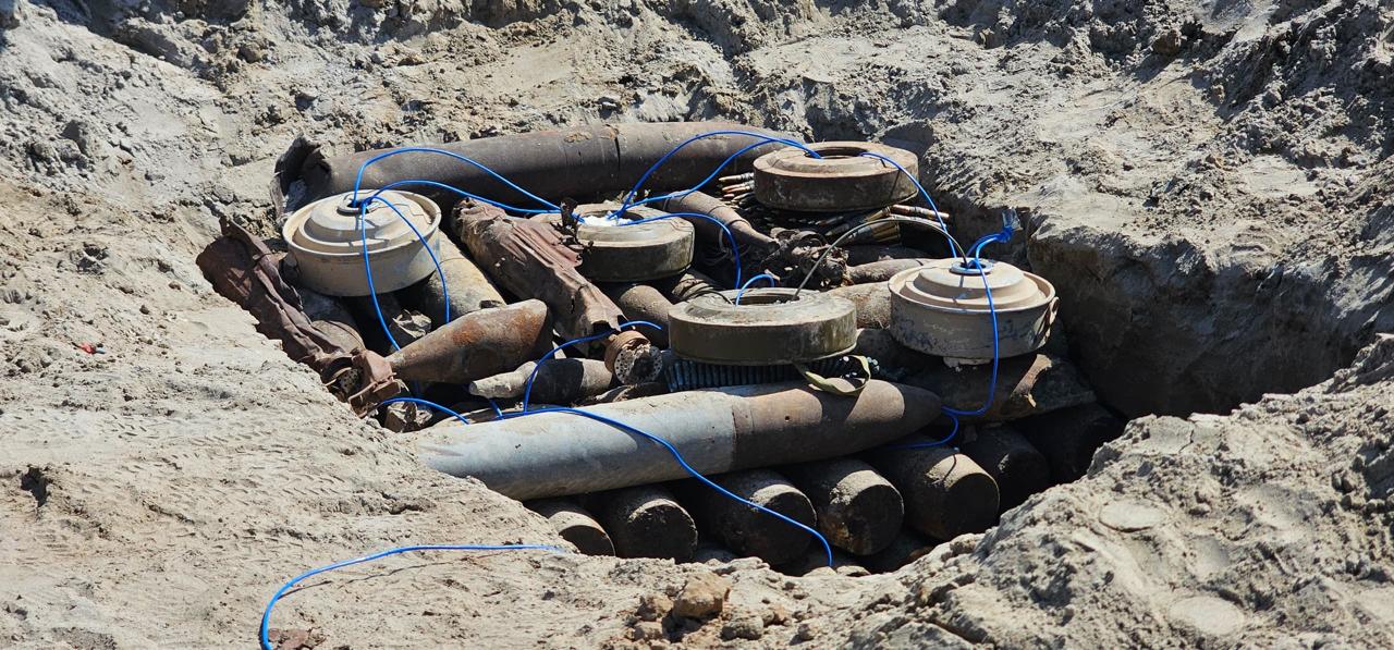 مسام يدمر أكثر من 5000 قذيفة غير متفجرة في أبين مسام يدمر أكثر من 5000 قذيفة غير متفجرة في أبين