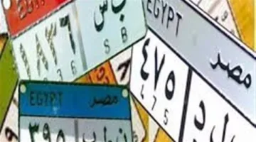 مزاد لوحات معدنية مميزة بأسعار تقارب المليون جنيه