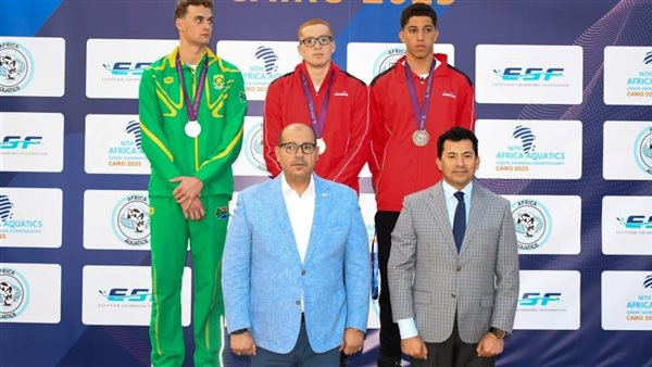 مصر تحصد 11 ميدالية في اول أيام بطولة أفريقيا للسباحة بالقاهرة مصر تحصد 11 ميدالية في اول أيام بطولة أفريقيا للسباحة بالقاهرة