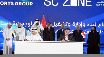 مصر والإمارات يوقعان اتفاقية تطوير منطقة «كيزاد شرق بورسعيد»