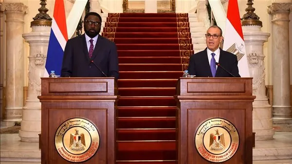 مصر وجامبيا تؤكدان على أهمية توفير المساعدات إلى غزة بشكل كامل بدون أي شروط. مصر وجامبيا تؤكدان على أهمية توفير المساعدات إلى غزة بشكل كامل بدون أي شروط.