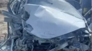 مصرع المحامي العام لنيابات استئناف بورسعيد وموظف في حادث مروع