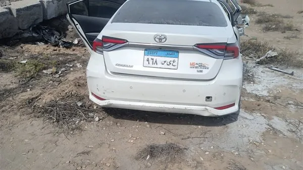 مصرع شخصين في تصادم ملاكي برصيف أعلى الطريق السياحي الدولي مدخل دمياط مصرع شخصين في تصادم ملاكي برصيف أعلى الطريق السياحي الدولي مدخل دمياط
