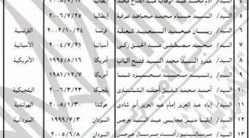 مع احتفاظهم بالمصرية.. السماح لـ42 مواطنًا بالحصول على جنسيات أجنبية |أسماء