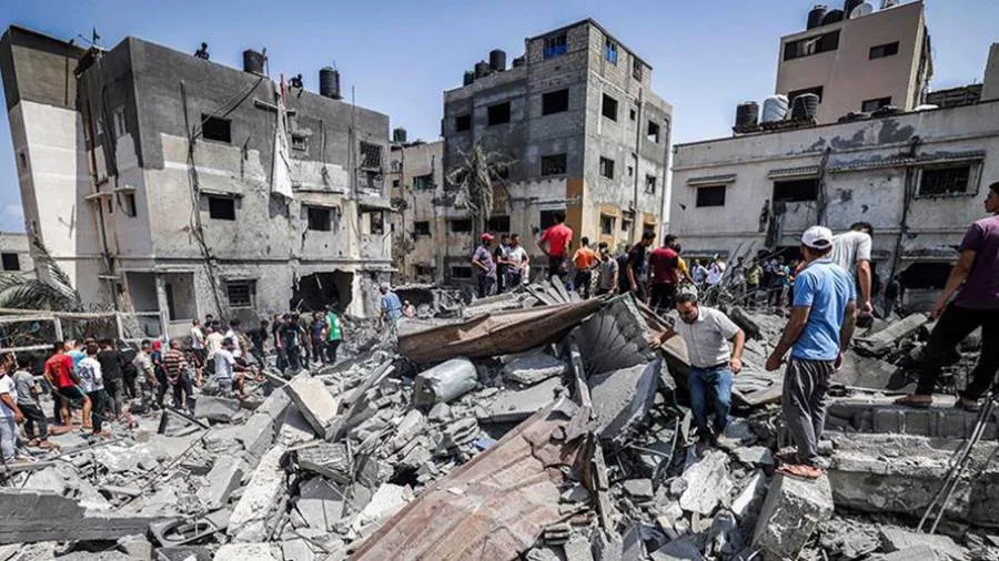 مقتل أربعة فلسطينيين جراء قصف إسرائيلي في قطاع غزة مقتل أربعة فلسطينيين جراء قصف إسرائيلي في قطاع غزة