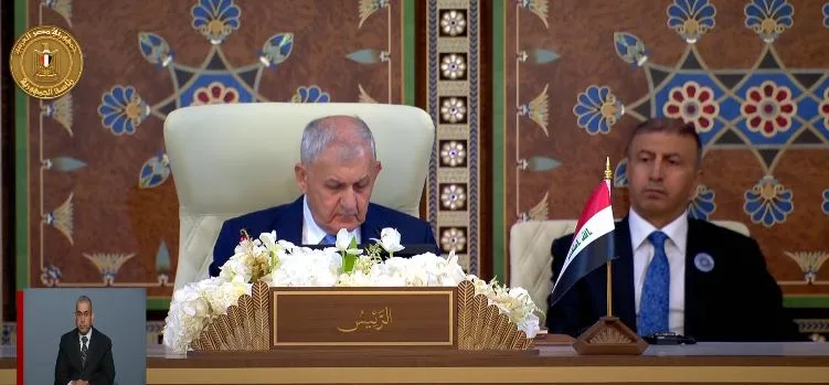 الرئيس العراقي: نرفض جميع محاولات ترحيل الفلسطينيين تحت أي ظرف أو مسمى. الرئيس العراقي: نرفض جميع محاولات ترحيل الفلسطينيين تحت أي ظرف أو مسمى.
