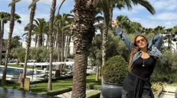 من المغرب .. نيللي كريم تخطف الأنظار بإطلالة لافتة
