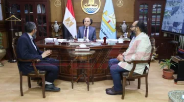 مناقشة جهود حماية السواحل مع وفد مشروع تعزيز التكيف مع تغير المناخ