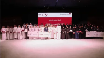 منتج بديل للإسمنت وتطبيق للمركبات.. 6 ابتكارات جديدة لطلاب قطر تحصد جوائز &quot;أنا رائد&quot;